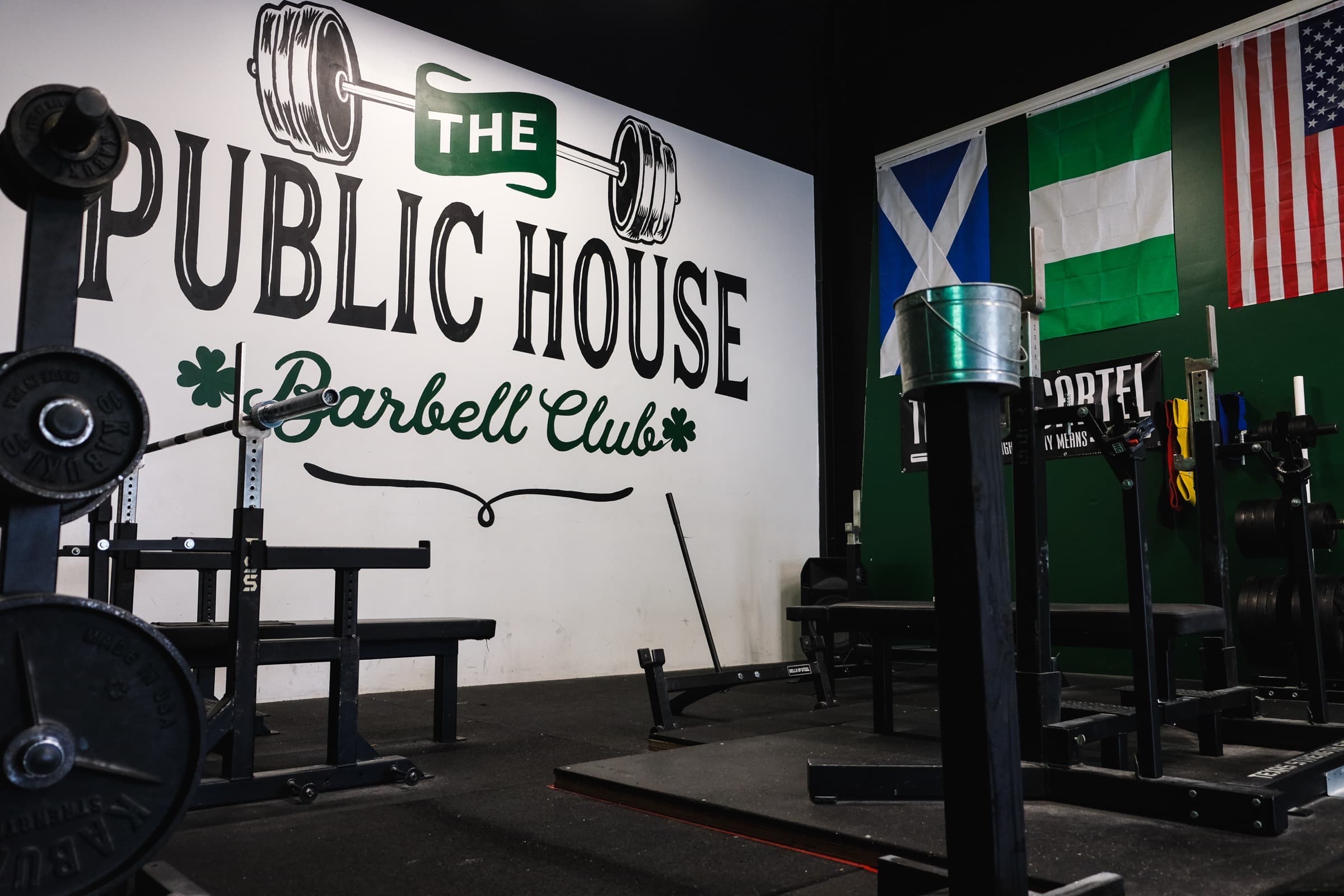 Public House Barbell Club community and equipment